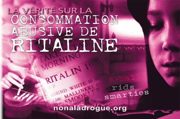 Livret PDF : La vérité sur la consommation abusive de Ritaline